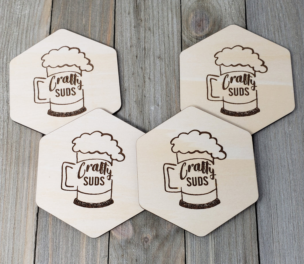 Crafty Suds Coasters