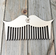 Load image into Gallery viewer, Mustache Beard Comb