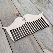 Load image into Gallery viewer, Mustache Beard Comb