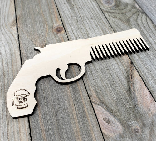 Handgun Beard Comb