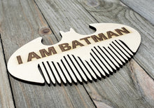 Load image into Gallery viewer, I Am Batman Beard Comb