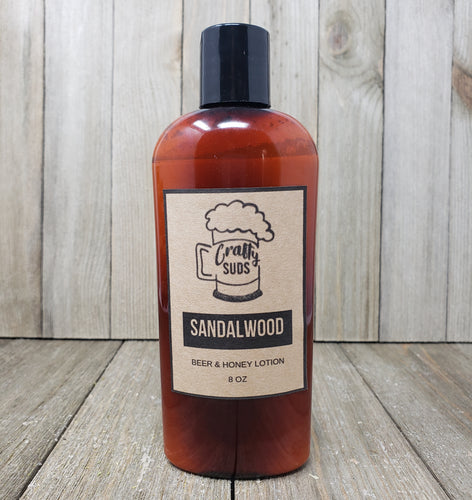 Sandalwood Beer & Honey Lotion