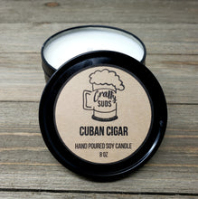 Load image into Gallery viewer, Cuban Cigar Hand Poured Soy Candle